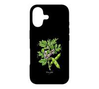 Illustration de Plante de Haricot Large Vicia faba Coque pour iPhone 17