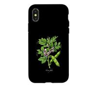Illustration de Plante de Haricot Large Vicia faba Coque pour iPhone X/XS