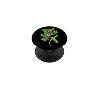 Illustration de Plante de Haricot Large Vicia faba PopSockets PopGrip Adhésif