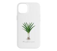 Illustration de Plante de poireau Allium ampeloprasum var. porrum Coque pour iPhone 14 Plus