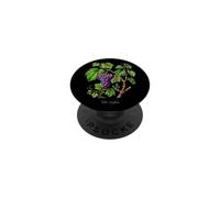Illustration de Plante de Raisin Vitis vinifera PopSockets PopGrip Adhésif