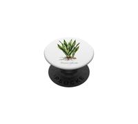 Illustration de Plante de Serpent PopSockets PopGrip Adhésif