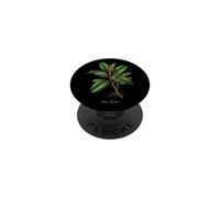 Illustration de Plante en Caoutchouc Ficus elastica PopSockets PopGrip Adhésif