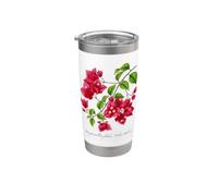 Illustration de plante Helen Johnson Bougainvilliers Gobelet isotherme en acier inoxydable double paroi