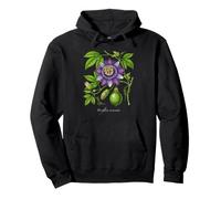 Illustration de Plante Maypop Passiflora incarnata Sweat à Capuche