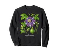 Illustration de Plante Maypop Passiflora incarnata Sweatshirt
