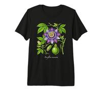 Illustration de Plante Maypop Passiflora incarnata T-Shirt Haut de Gamme