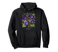 Illustration de Plante Morning Glory Ipomoea purpurea Sweat à Capuche