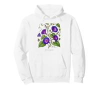 Illustration de Plante Morning Glory Ipomoea purpurea Sweat à Capuche