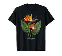 Illustration de Plante Oiseau de Paradis Strelitzia Reginae T-Shirt