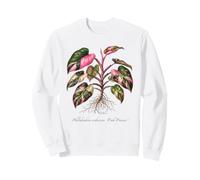 Illustration de Plante Philodendron Pink Princess Sweatshirt