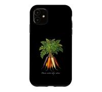 Illustration de Plantes de Carottes Daucus carota subsp. sativus Coque pour iPhone 11