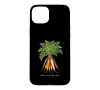 Illustration de Plantes de Carottes Daucus carota subsp. sativus Coque pour iPhone 15 Plus