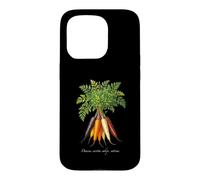 Illustration de Plantes de Carottes Daucus carota subsp. sativus Coque pour iPhone 15 Pro