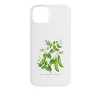 Illustration de Plantes de Pois Mange-Tout Pisum sativum var. macrocarpon Coque pour iPhone 14 Plus