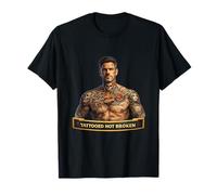 Illustration de Portrait de Guerrier Tatouage résilient T-Shirt