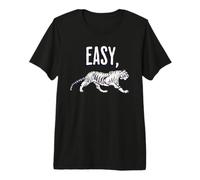 Illustration de Profil de Tigre Facile T-Shirt Haut de Gamme
