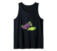 Illustration de raisins doux violets et verts Débardeur
