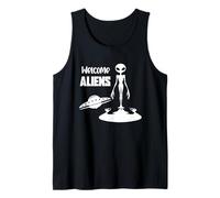 Illustration de Science-Fiction Extraterrestre sortant de l'ombre Débardeur