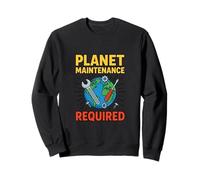 Illustration de Sensibilisation à l'environnement Concept de réparation de la Terre Sweatshirt