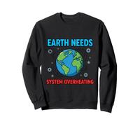 Illustration de Sensibilisation à l'environnement d'avertissement du système planétaire Sweatshirt