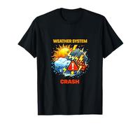 Illustration de Sensibilisation au Climat en Cas d'accident du système météorologique T-Shirt