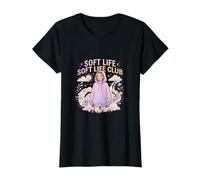 Illustration de Style de Vie Pastel esthétique et Confortable T-Shirt