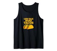 Illustration de Taco Tuesday Less Talk More Tacos Débardeur