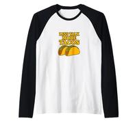Illustration de Taco Tuesday Less Talk More Tacos Manche Raglan