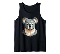 Illustration de tête Koala stylisée Débardeur