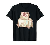 Illustration de Toast et Grille-Pain T-Shirt