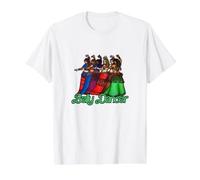 Illustration de Troupe de Danseuse du Ventre T-Shirt Graphique avec Valeur, Homme, Blanc, M
