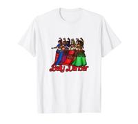 Illustration de Troupe de Danseuse du Ventre T-Shirt Graphique avec Valeur, Homme, Blanc, XL
