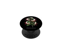 Illustration de Vigne de cœur saignant Clerodendrum Thomsoniae PopSockets PopGrip Adhésif