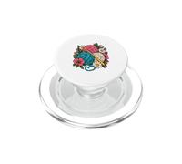 Illustration d'écheveaux de Fil Floral et Crochet PopSockets PopGrip pour MagSafe