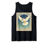 Illustration décorative de Colombe de la Paix avec Branche d'olivier Débardeur