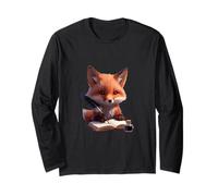 Illustration d'écriture Smart Fox Manche Longue