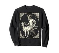 Illustration démoniaque Entre Malice et Menace Sweatshirt