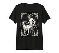 Illustration démoniaque Entre Malice et Menace T-Shirt Haut de Gamme