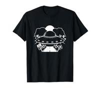 Illustration des autoroutes du désert piège à vitesse OVNI T-Shirt