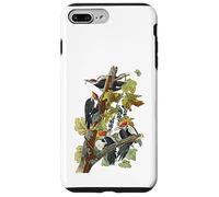 Illustration d'oiseaux pileés Vintage pour Homme et Femme Coque pour iPhone 7 Plus/8 Plus