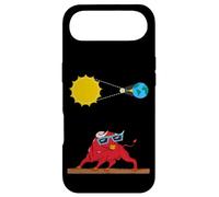 Illustration drôle d'éclipses solaires d'Espagne taureaux espagnols Coque pour iPhone Air