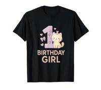 Illustration du 1er Anniversaire du Petit Chat T-Shirt
