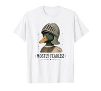 Illustration du Casque du Chevalier Canard Presque sans Peur T-Shirt