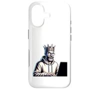 Illustration du Cerveau du Roi du Codage Coque pour iPhone 17