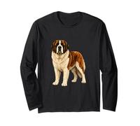 Illustration du Chien Saint-Bernard Manche Longue