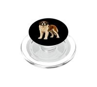 Illustration du Chien Saint-Bernard PopSockets PopGrip pour MagSafe