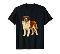 Illustration du Chien Saint-Bernard T-Shirt