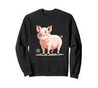 Illustration du Cochon comme Compagnon Symbolique Sweatshirt