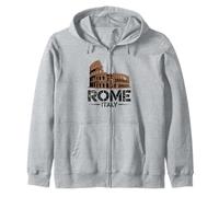 Illustration du Colisée de Rome Italie Sweat à Capuche